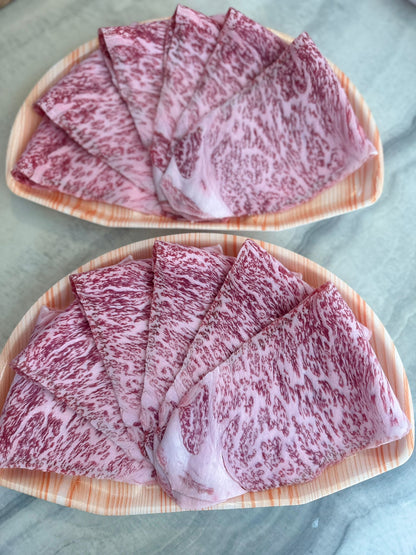 Japanese kagoshima wagyu  Shabu Shabu日本鹿兒島和牛片